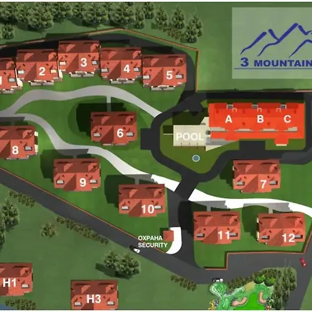 Sunny Mountain View アパート *